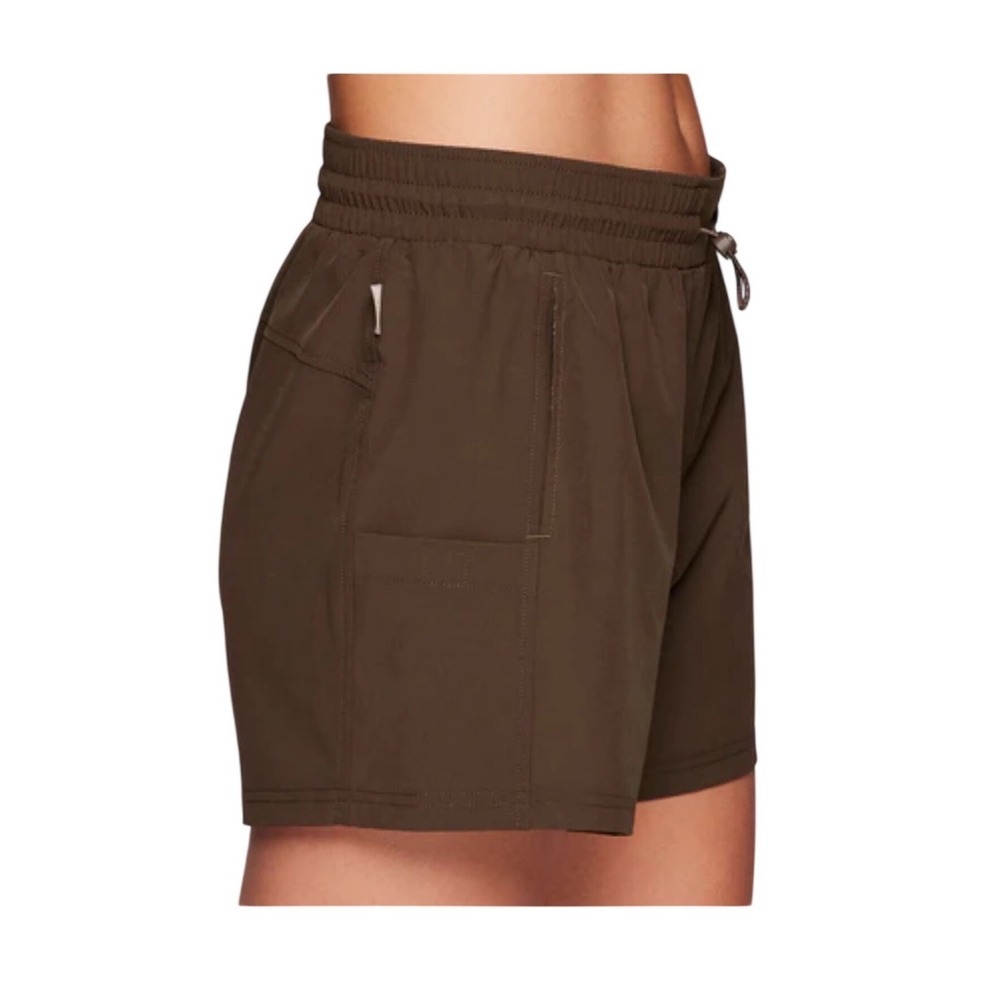 Avalanche Outdoor Supply Co Womens Brown Hiking Active Shorts Size Small
